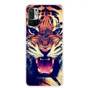 Etui do Xiaomi Redmi Note 10 5G / Poco M3 Pro Fierce Tiger