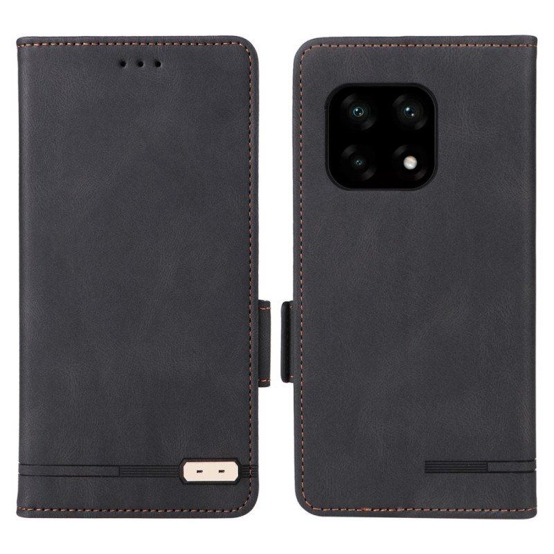 Etui Folio do OnePlus 10 Pro 5G Luksusowa Finezja