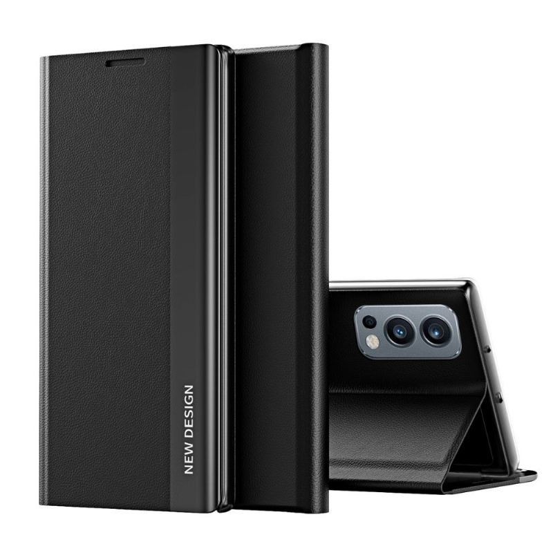 Case do OnePlus Nord 2 5G Biznes Biznesowy Magnes Z Efektem Skóry