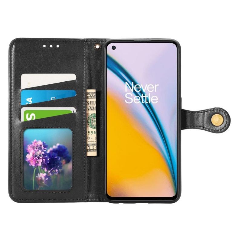 Etui Folio do OnePlus Nord 2 5G Indila Etui Na Karty Ze Sztucznej Skóry