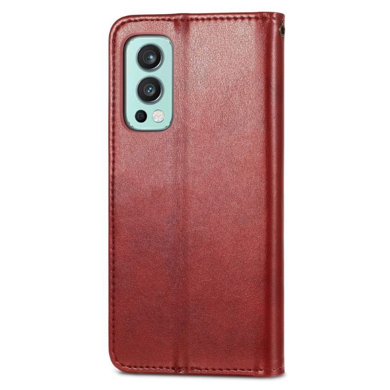 Etui Folio do OnePlus Nord 2 5G Indila Etui Na Karty Ze Sztucznej Skóry