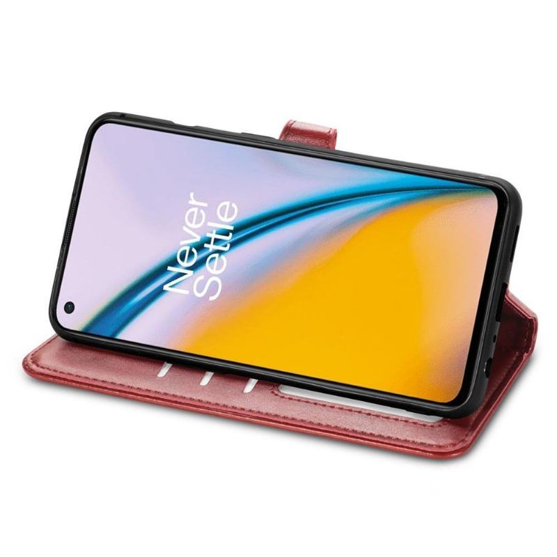 Etui Folio do OnePlus Nord 2 5G Indila Etui Na Karty Ze Sztucznej Skóry
