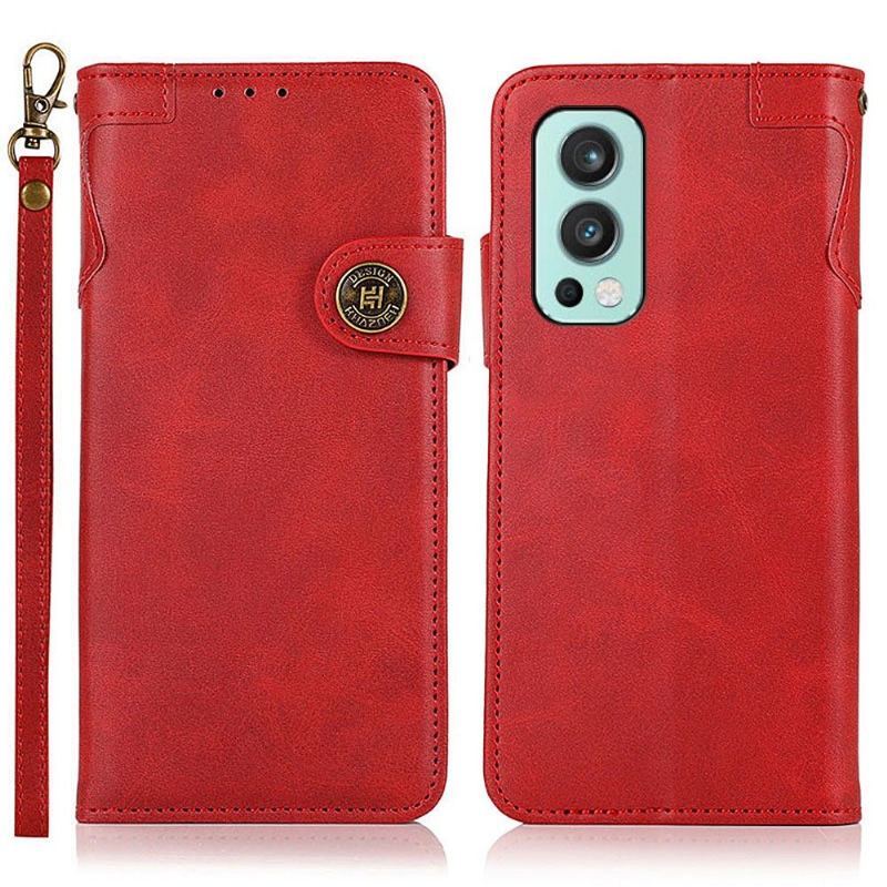 Etui Folio do OnePlus Nord 2 5G Khazneh Klasyka