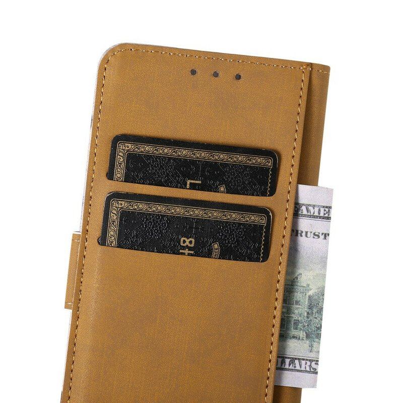 Etui Folio do OnePlus Nord 2 5G Wieża Eiffla Jesienią