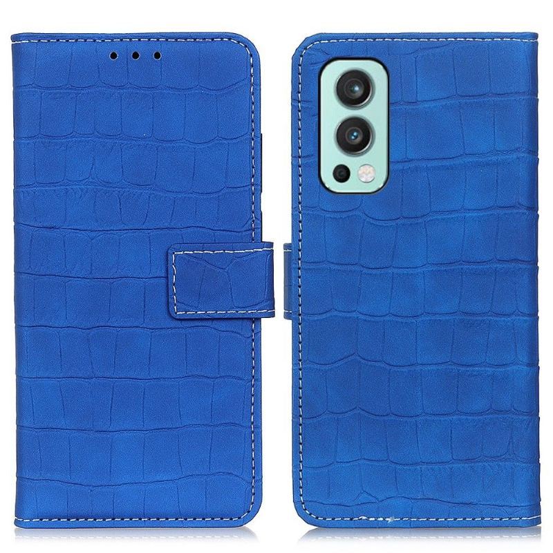 Obudowa Etui Na Telefon do OnePlus Nord 2 5G Imitacja Skóry Krokodyla