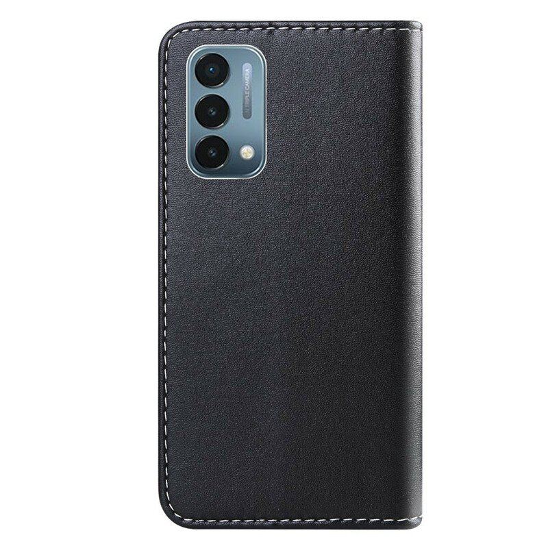 Obudowa Etui Na Telefon do OnePlus Nord 2 5G Trójkolorowy Efekt Skóry