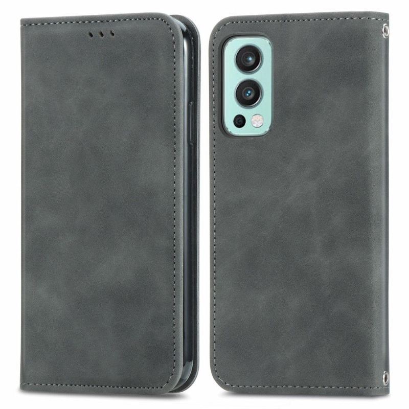 Skórzany Futerał do OnePlus Nord 2 5G Anti-fall Biznes Retro