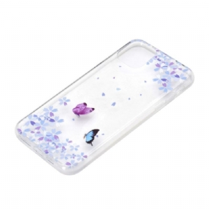 Futerały do iPhone 11 Pro Motyle Florets