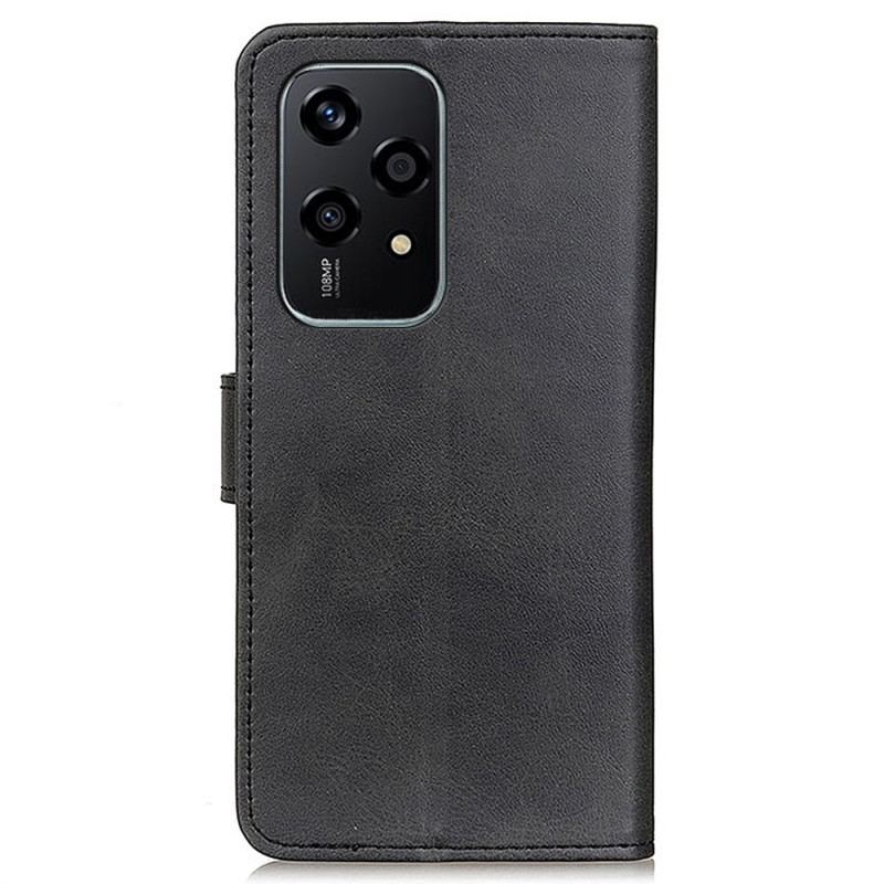 Etui Folio Honor 200 Lite Matowa Sztuczna Skóra Etui Ochronne