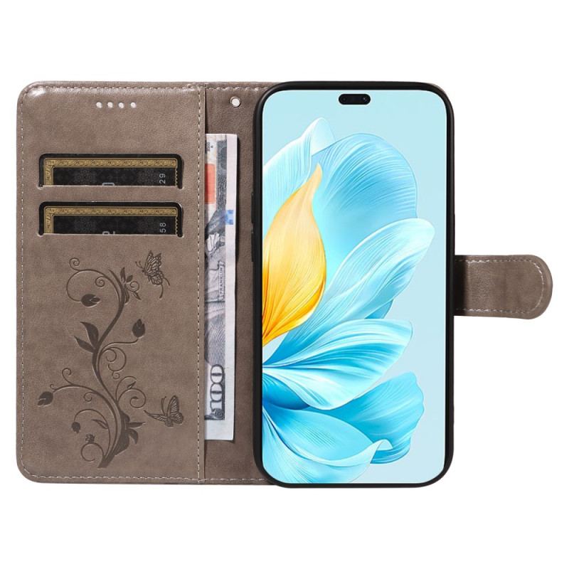 Pokrowce Honor 200 Lite Motyle I Kwiaty