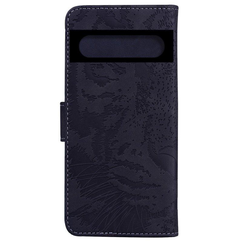 Etui Folio do Google Pixel 7 Pro Etui Na Karty Ze Sztucznej Skóry