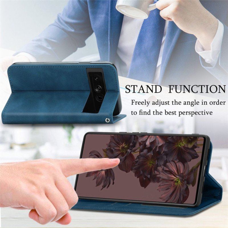 Etui Na Telefon do Google Pixel 7 Pro Etui Folio Teksturowany Vili Dmx