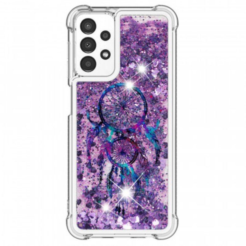 Etui do Samsung Galaxy A13 Brokatowy Łapacz Snów