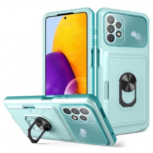 Futerały do Samsung Galaxy A13 Posiadacz Karty I Uchwyt Na Pierścionek