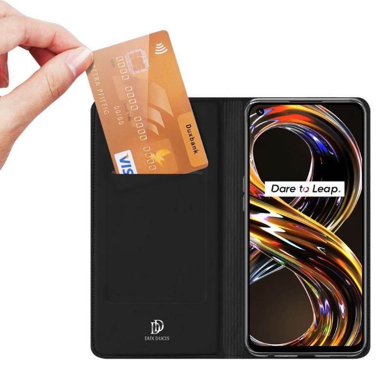Etui do Realme 8i Anti-fall Business Satin Effect