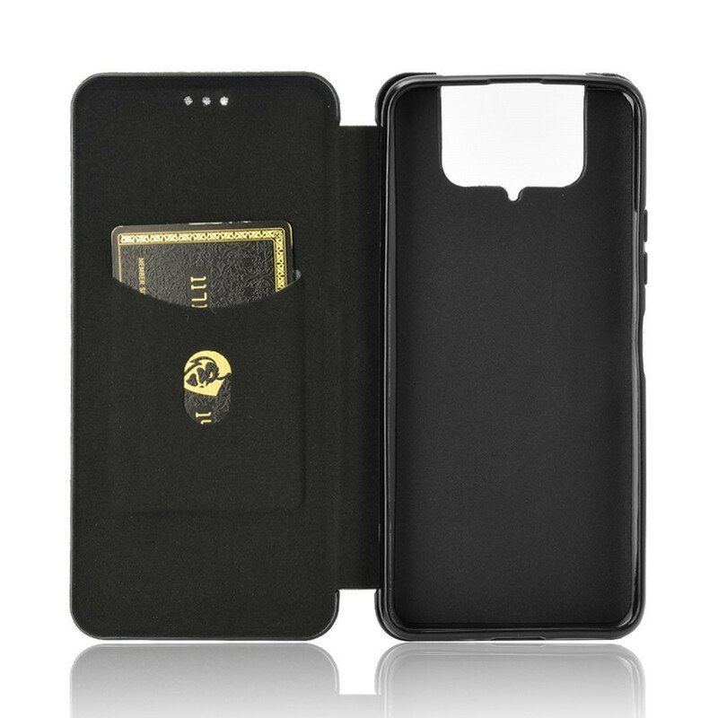 Etui Na Telefon do Asus Zenfone 7 / 7 Pro Etui Folio Węgiel Silikonowy