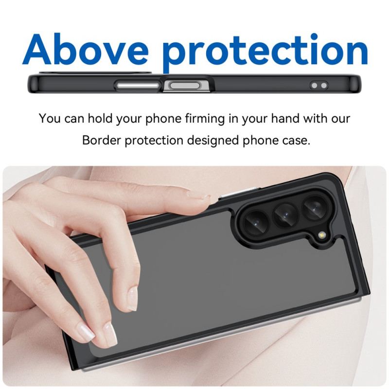 Etui Do Samsung Galaxy Z Fold 5 Krawędzie Silikonowe