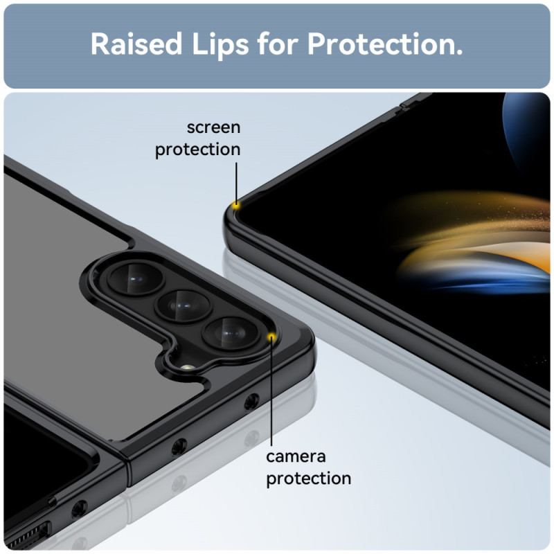 Etui Do Samsung Galaxy Z Fold 5 Krawędzie Silikonowe