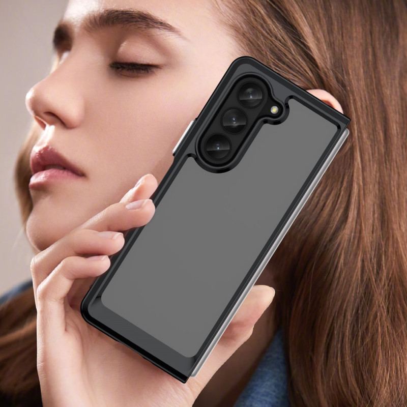 Etui Do Samsung Galaxy Z Fold 5 Krawędzie Silikonowe