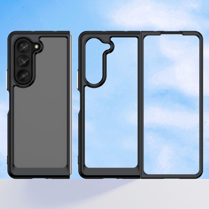 Etui Do Samsung Galaxy Z Fold 5 Krawędzie Silikonowe