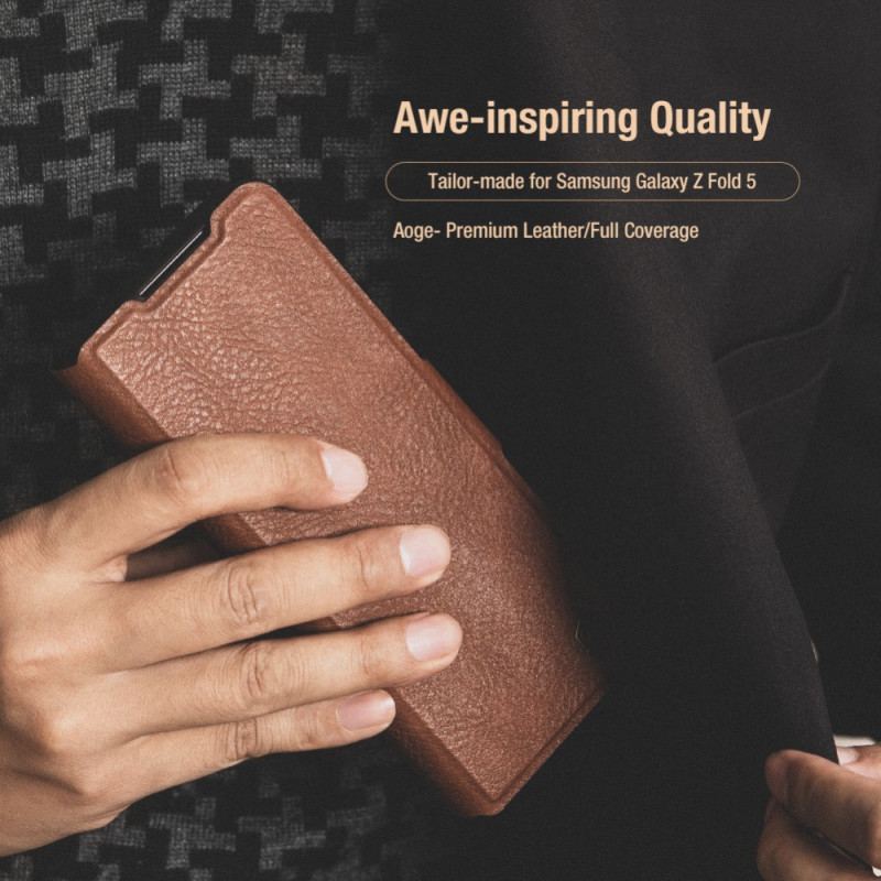 Etui Do Samsung Galaxy Z Fold 5 Z Ostrzem Nillkin