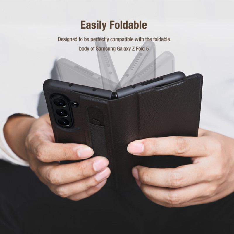 Etui Do Samsung Galaxy Z Fold 5 Z Ostrzem Nillkin