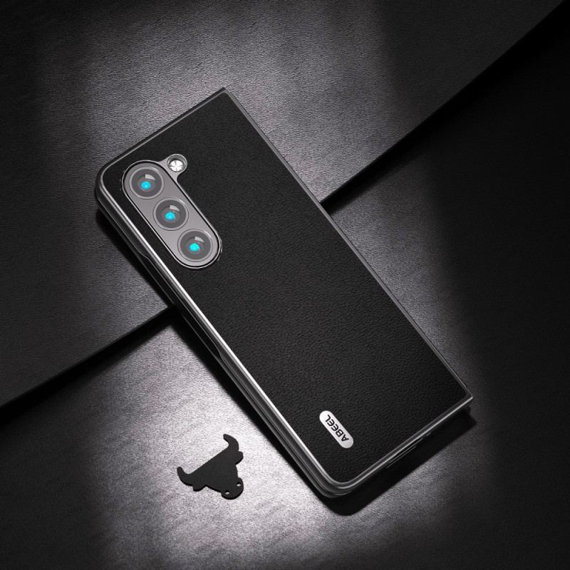 Etui Do Samsung Galaxy Z Fold 5 Prawdziwa Skóra Abeel