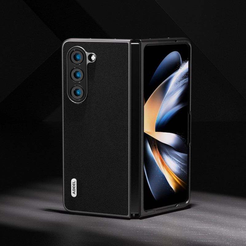 Etui Do Samsung Galaxy Z Fold 5 Prawdziwa Skóra Abeel