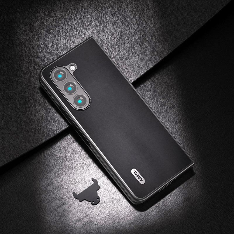 Etui Do Samsung Galaxy Z Fold 5 Prawdziwa Skóra Abeel