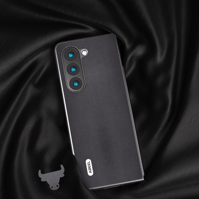 Etui Do Samsung Galaxy Z Fold 5 Prawdziwa Skóra Abeel