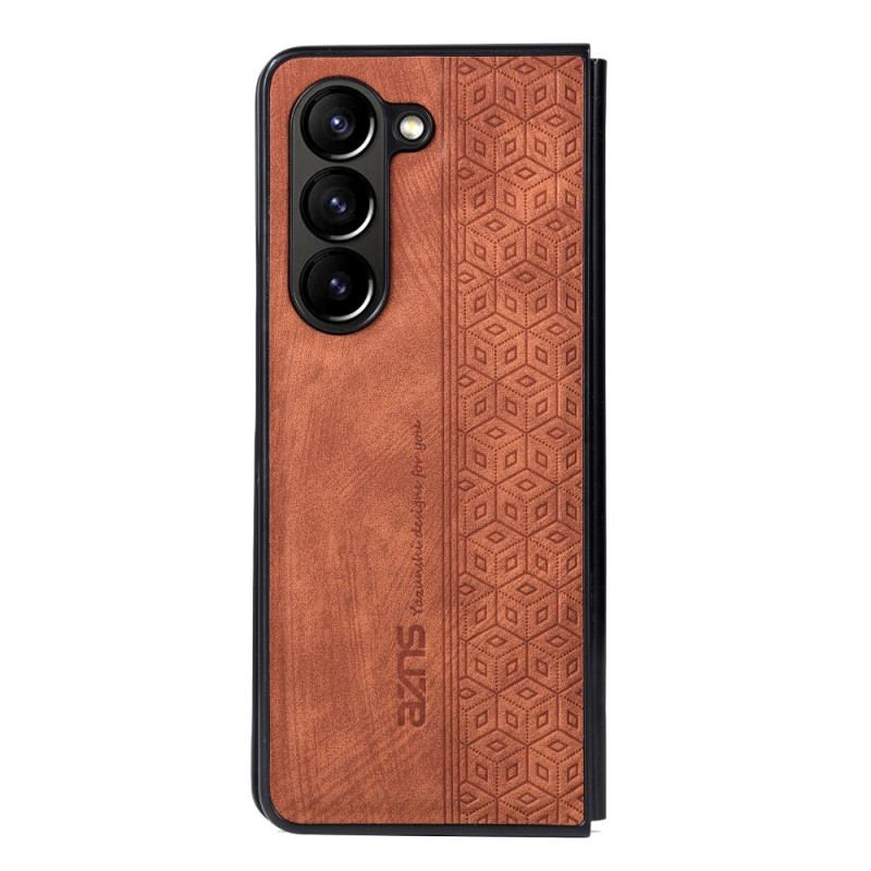 Etui Do Samsung Galaxy Z Fold 5 Sztuczna Skóra Azns