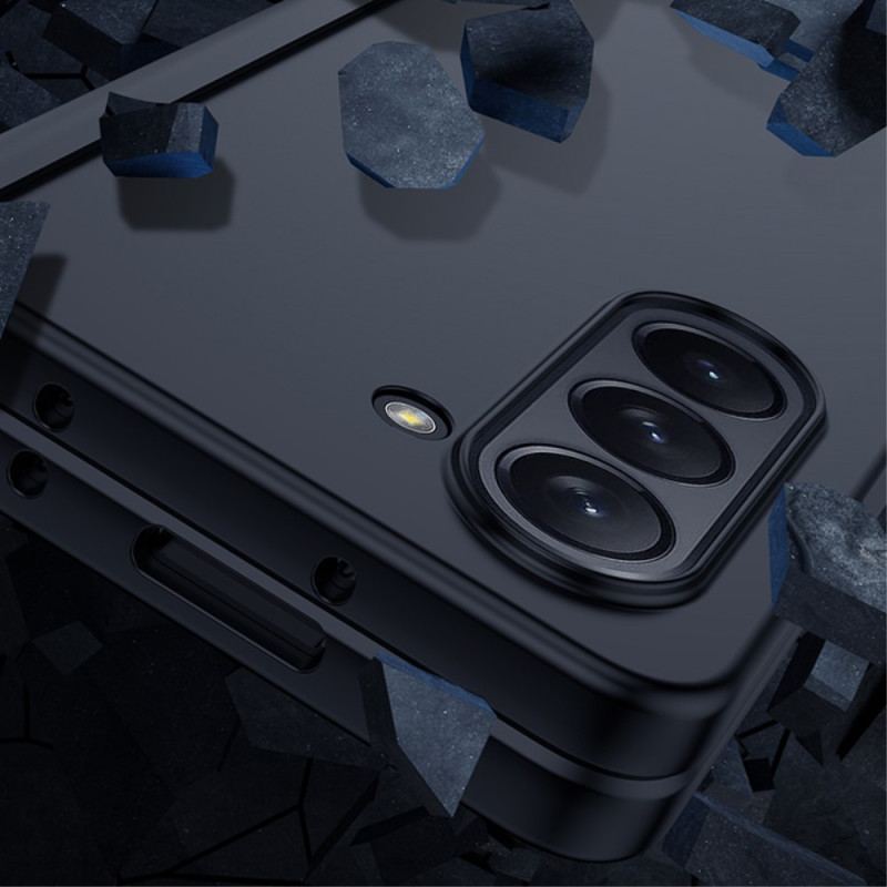 Etui Do Samsung Galaxy Z Fold 5 Ultracienki Dotyk Skóry