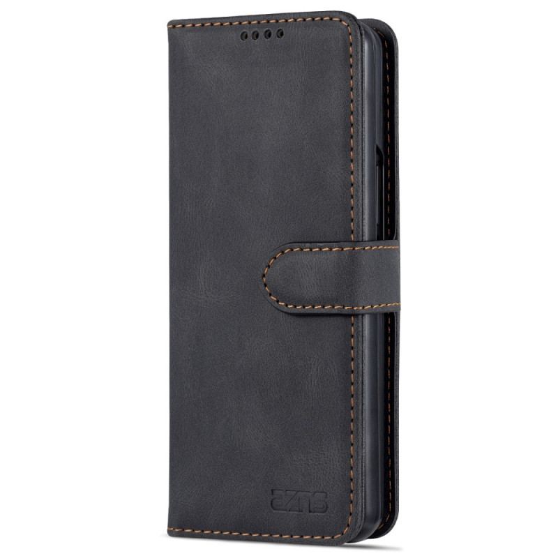 Etui Folio Do Samsung Galaxy Z Fold 5 Efekt Skóry Azns