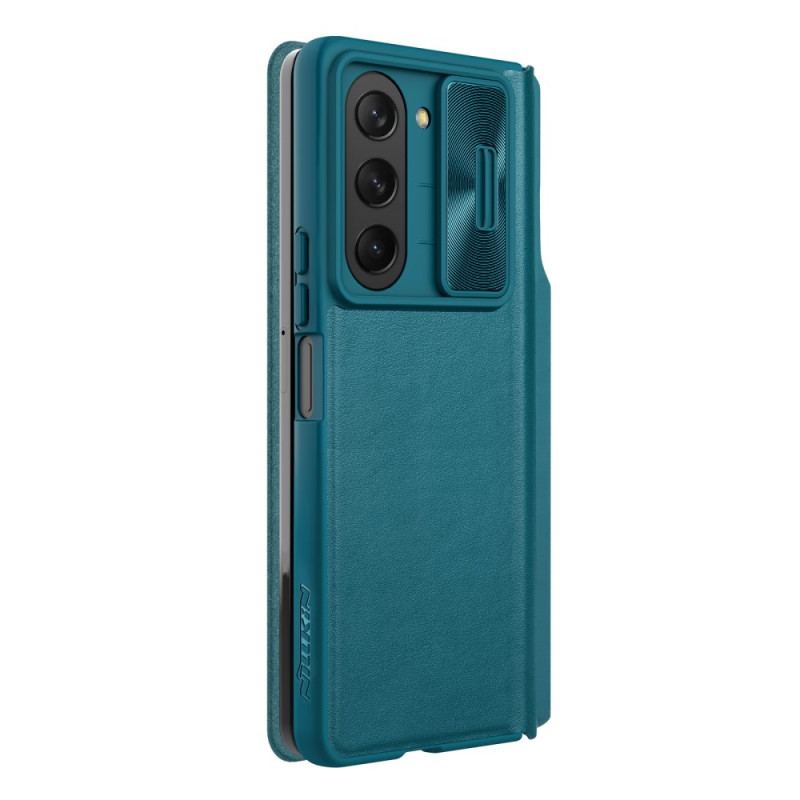 Etui Folio Do Samsung Galaxy Z Fold 5 Imitacja Skóry Nillkin