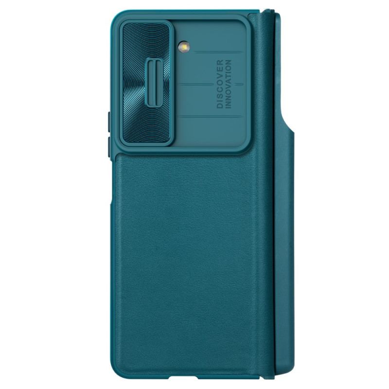 Etui Folio Do Samsung Galaxy Z Fold 5 Imitacja Skóry Nillkin