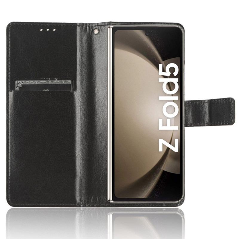 Etui Folio Samsung Galaxy Z Fold 5 Biznes W Lanière