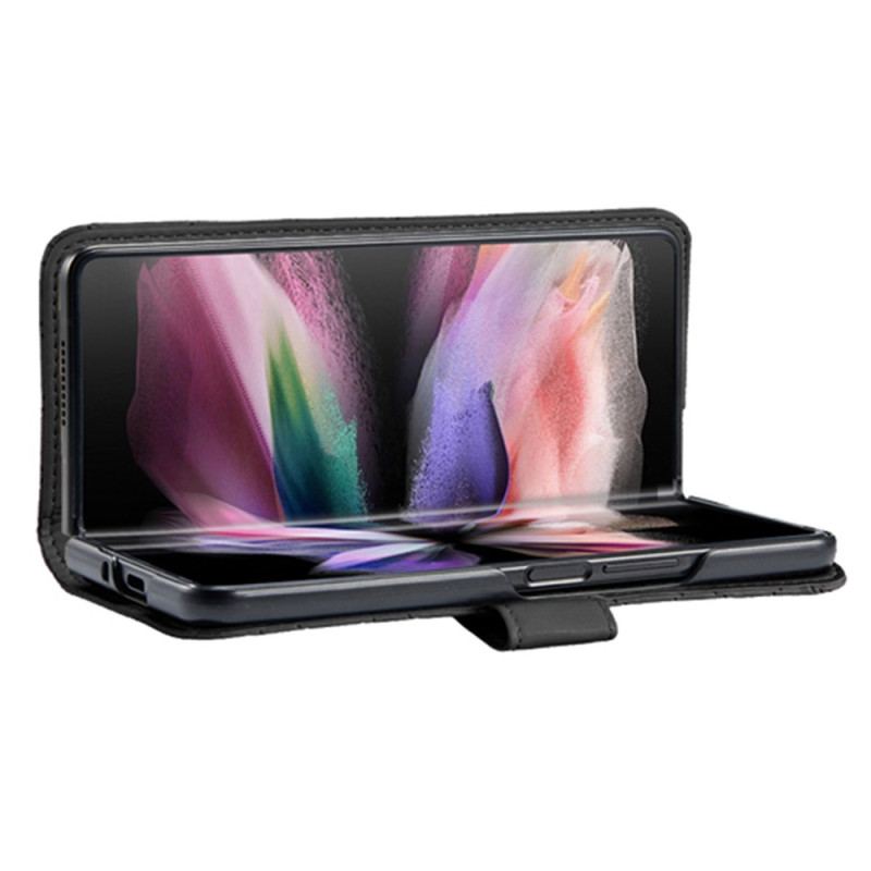 Etui Folio Samsung Galaxy Z Fold 5 Klasyczne Pikowanie