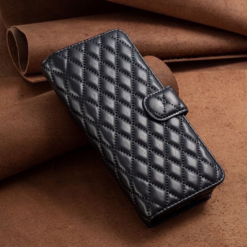 Etui Folio Samsung Galaxy Z Fold 5 Klasyczne Pikowanie