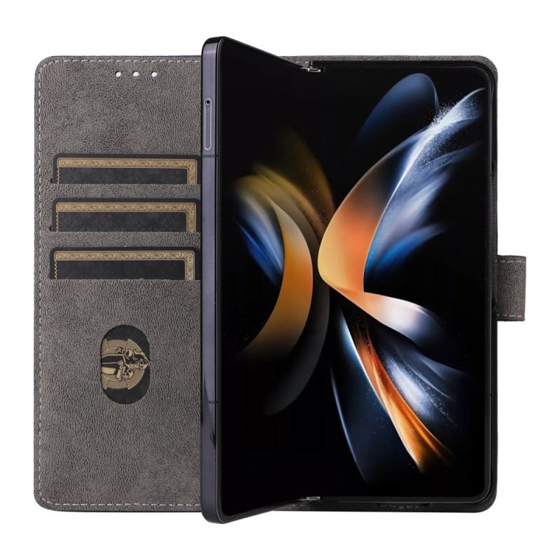 Etui Folio Samsung Galaxy Z Fold 5 Klasyczny Rfid