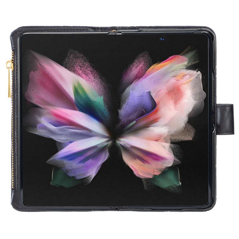 Etui Folio Samsung Galaxy Z Fold 5 Pikowana W Stylu Binfen Color Style Etui Ochronne
