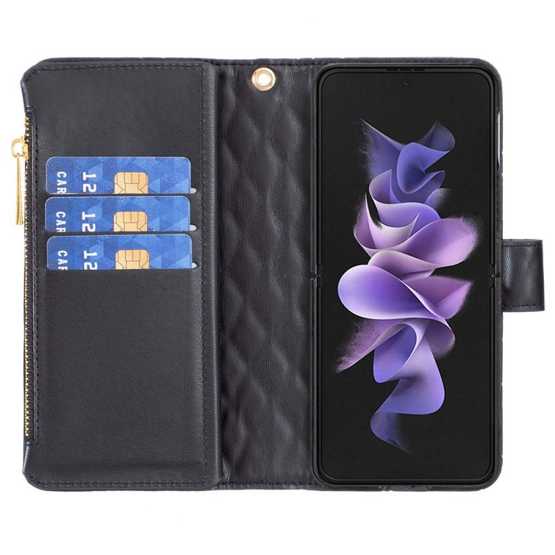 Etui Folio Samsung Galaxy Z Fold 5 Pikowana W Stylu Binfen Color Style Etui Ochronne