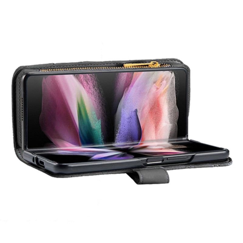 Etui Folio Samsung Galaxy Z Fold 5 Pikowana W Stylu Binfen Color Style Etui Ochronne