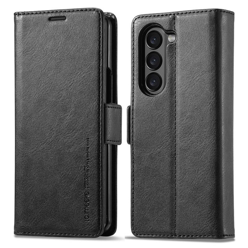 Etui Folio Samsung Galaxy Z Fold 5 Skórzany Styl Rfid Lc.imeeke