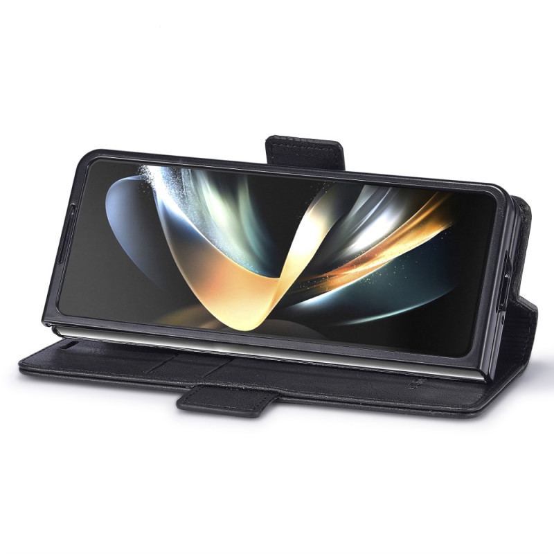Etui Folio Samsung Galaxy Z Fold 5 Skórzany Styl Rfid Lc.imeeke