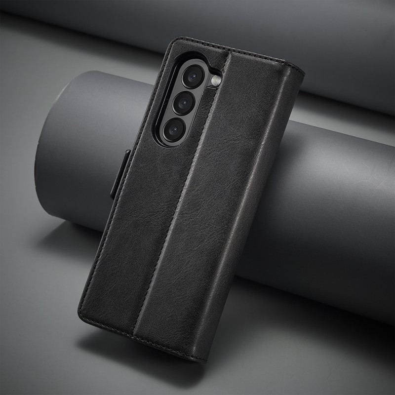 Etui Folio Samsung Galaxy Z Fold 5 Skórzany Styl Rfid Lc.imeeke