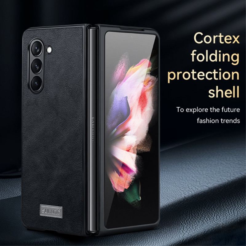 Etui Samsung Galaxy Z Fold 5 Elegancka Skóra Abeel