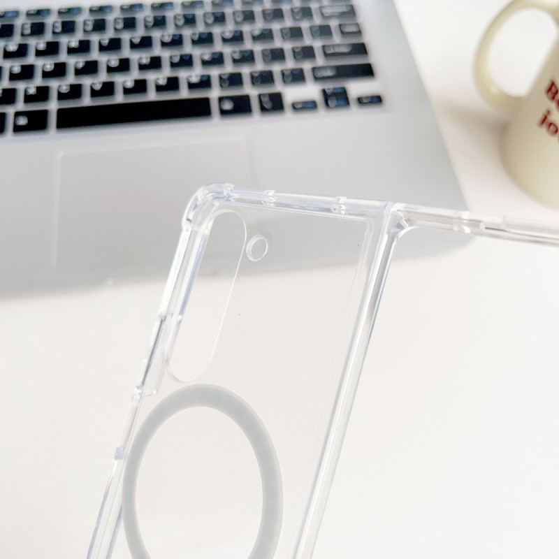 Etui Samsung Galaxy Z Fold 5 Kompatybilny Z Przezroczystym Magsafe