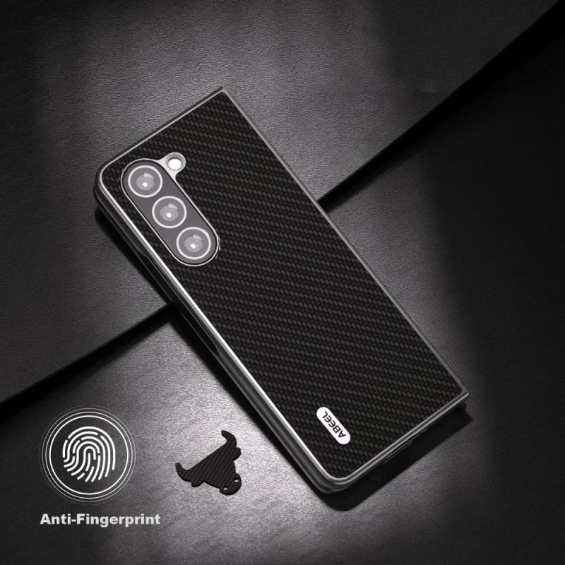 Etui Samsung Galaxy Z Fold 5 Włókno Węglowe Abeel Etui Ochronne