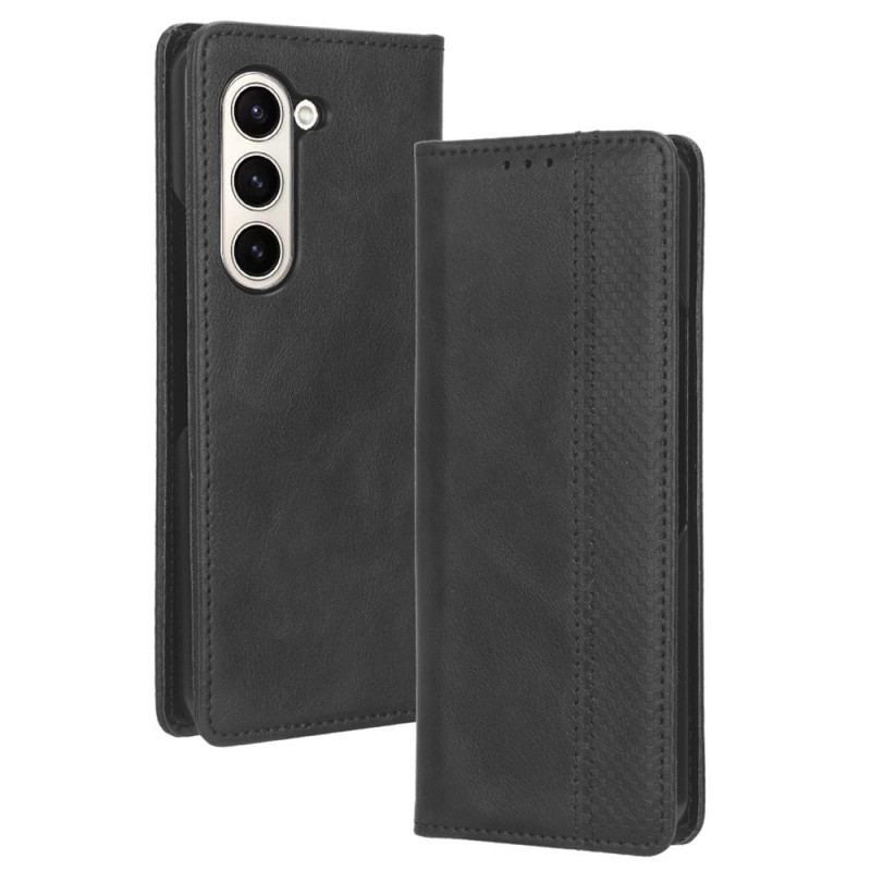 Flip Kotelot Samsung Galaxy Z Fold 5 Etui Na Telefon Retro