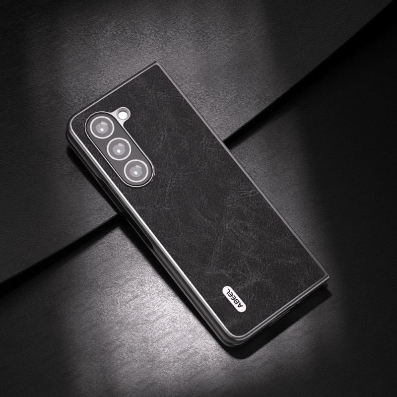 Futerały Samsung Galaxy Z Fold 5 Etui Na Telefon Liczi Ze Sztucznej Skóry Abeel